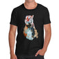 Men's Watercolour Pixel Tiger T-Shirt