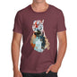 Men's Watercolour Pixel Tiger T-Shirt