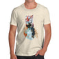 Men's Watercolour Pixel Tiger T-Shirt