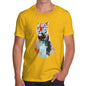 Men's Watercolour Pixel Tiger T-Shirt