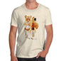 Men's Watercolour Pixel Lion T-Shirt