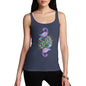 Women's Watercolour Rainbow Peacocks Tank Top