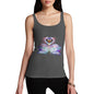 Women's Watercolour Rainbow Swans Tank Top