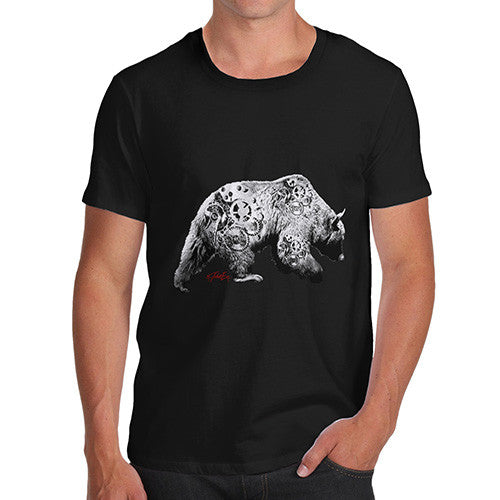 Men's Clockwork Bear T-Shirt