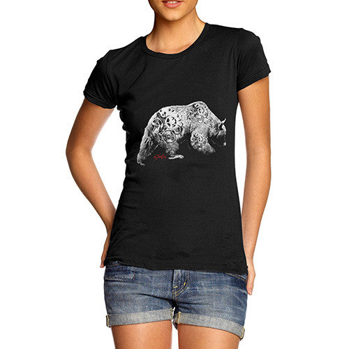 Women's Clockwork Bear T-Shirt