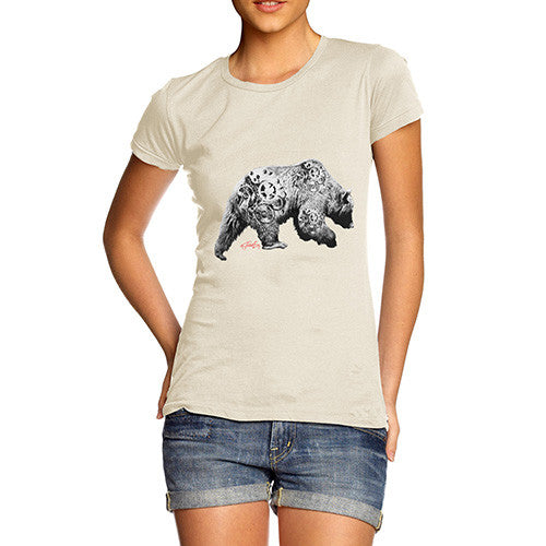 Women's Clockwork Bear T-Shirt