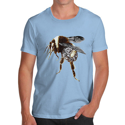 Men's Clockwork Mechanical Bumblebee T-Shirt