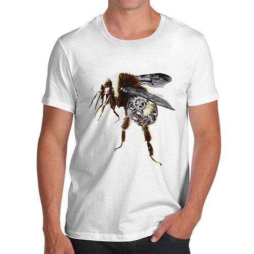 Men's Clockwork Mechanical Bumblebee T-Shirt