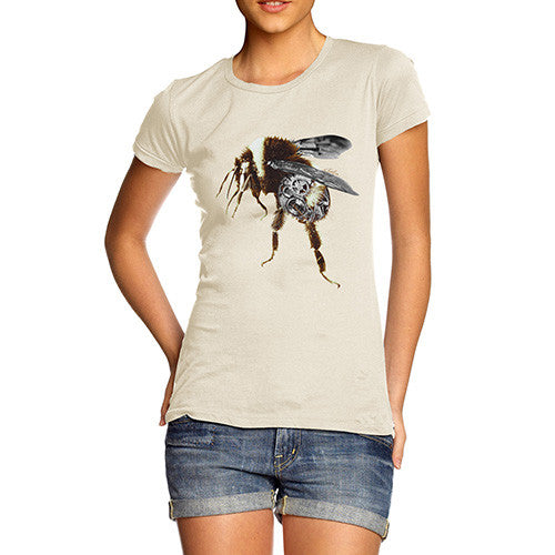 Women's Clockwork Mechanical Bumblebee T-Shirt