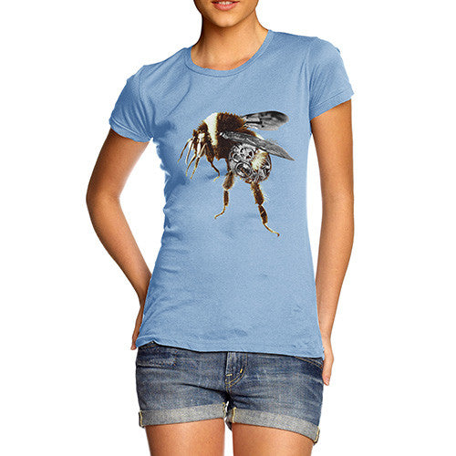 Women's Clockwork Mechanical Bumblebee T-Shirt