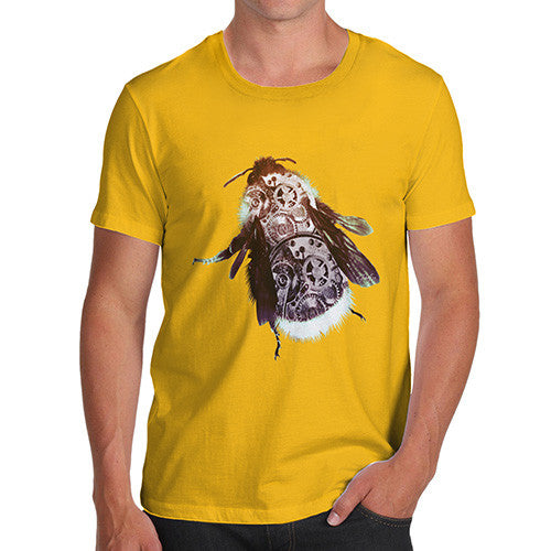 Men's Clockwork Steampunk Bumblebee T-Shirt