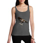 Women's Clockwork Steampunk Crow Tank Top