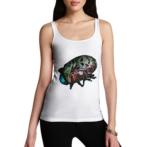 Women's Clockwork Beetle Tank Top