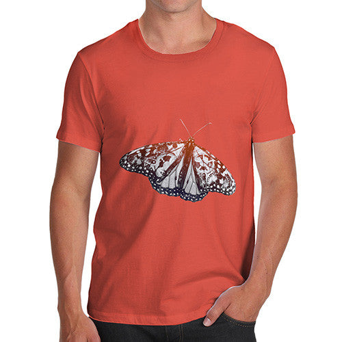 Men's Clockwork Monarch Butterfly T-Shirt