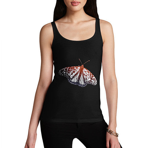 Women's Clockwork Monarch Butterfly Tank Top