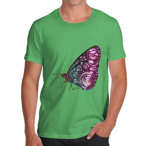 Men's Clockwork Steampunk Butterfly T-Shirt