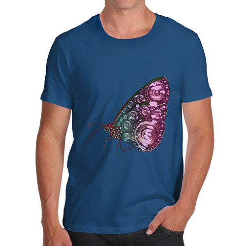 Men's Clockwork Steampunk Butterfly T-Shirt