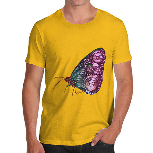 Men's Clockwork Steampunk Butterfly T-Shirt