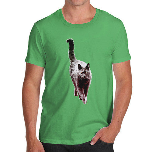 Men's Clockwork Cat T-Shirt