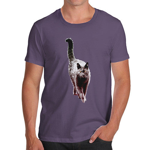 Men's Clockwork Cat T-Shirt