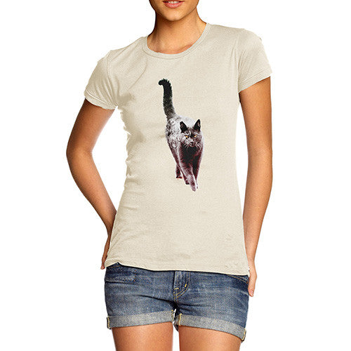 Women's Clockwork Cat T-Shirt