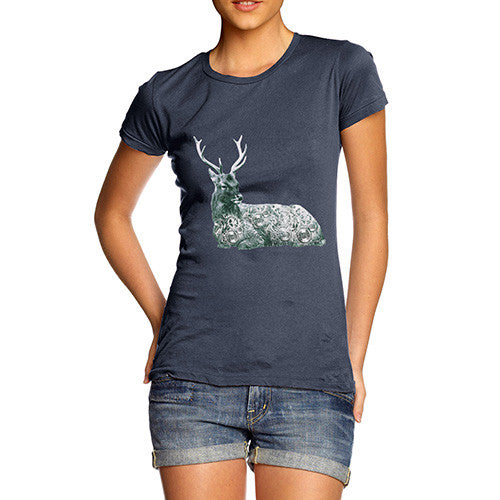 Women's Clockwork Stag T-Shirt