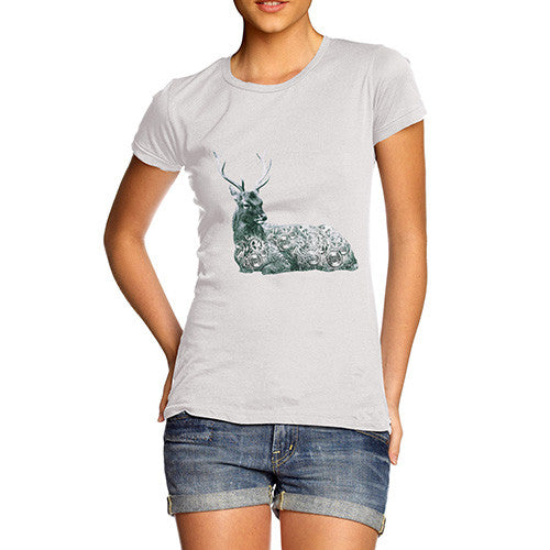 Women's Clockwork Stag T-Shirt