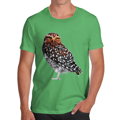 Men's Clockwork Mechanical Owl T-Shirt