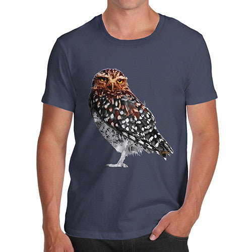 Men's Clockwork Mechanical Owl T-Shirt