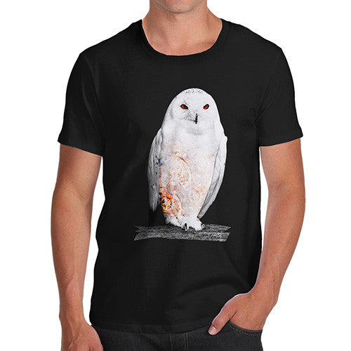 Men's Clockwork Snowy Owl T-Shirt