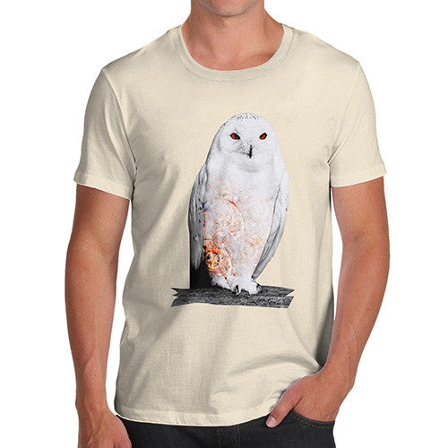 Men's Clockwork Snowy Owl T-Shirt