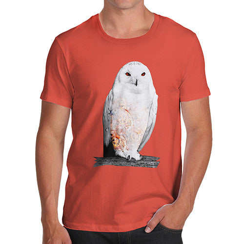 Men's Clockwork Snowy Owl T-Shirt