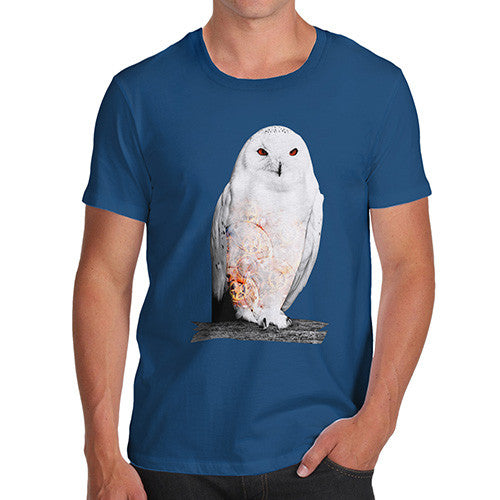 Men's Clockwork Snowy Owl T-Shirt