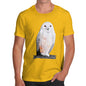 Men's Clockwork Snowy Owl T-Shirt