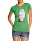 Women's Clockwork Snowy Owl T-Shirt