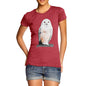 Women's Clockwork Snowy Owl T-Shirt