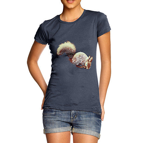 Women's Clockwork Red Squirrel T-Shirt