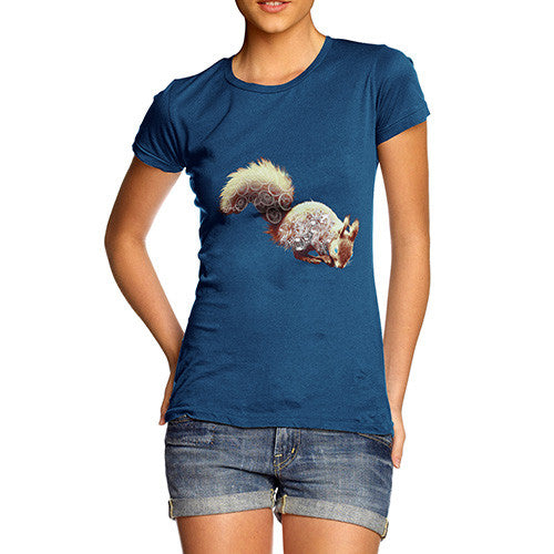 Women's Clockwork Red Squirrel T-Shirt