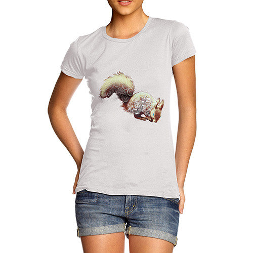 Women's Clockwork Red Squirrel T-Shirt