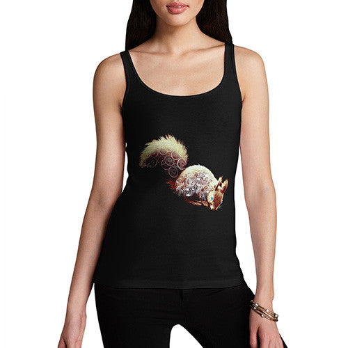 Women's Clockwork Red Squirrel Tank Top