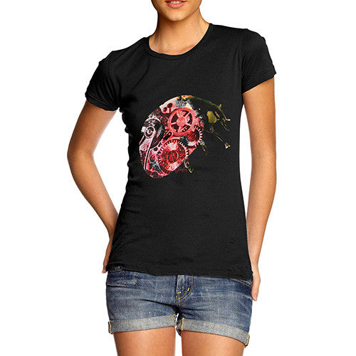 Women's Clockwork Ladybird T-Shirt