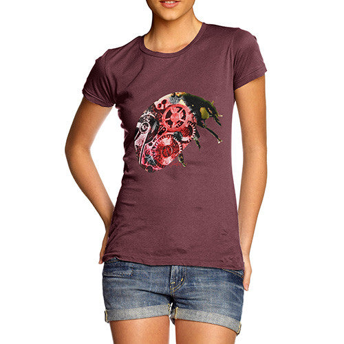 Women's Clockwork Ladybird T-Shirt