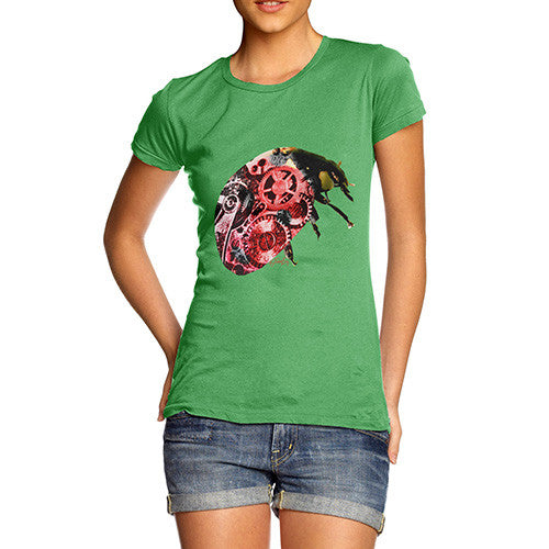 Women's Clockwork Ladybird T-Shirt