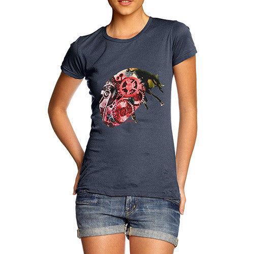 Women's Clockwork Ladybird T-Shirt