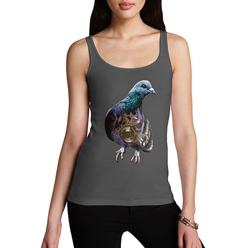 Women's Clockwork Pigeon Tank Top