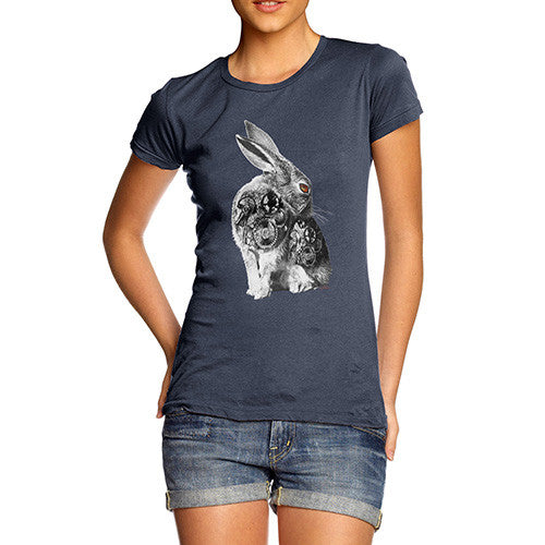 Women's Clockwork Rabbit T-Shirt