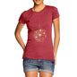 Women's Golden Snowflake Bauble T-Shirt