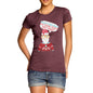 Women's Funny Hipster Santa Mince Pies T-Shirt