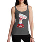 Women's Funny Hipster Santa Mince Pies Tank Top