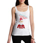 Women's Funny Hipster Santa Mince Pies Tank Top